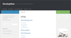 Desktop Screenshot of developnew.com
